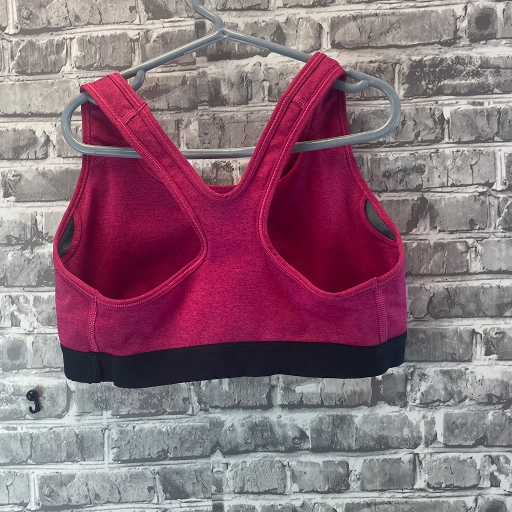Nike‎ Women's Fuchsia and Black Sports Bra - Picture 6 of 6